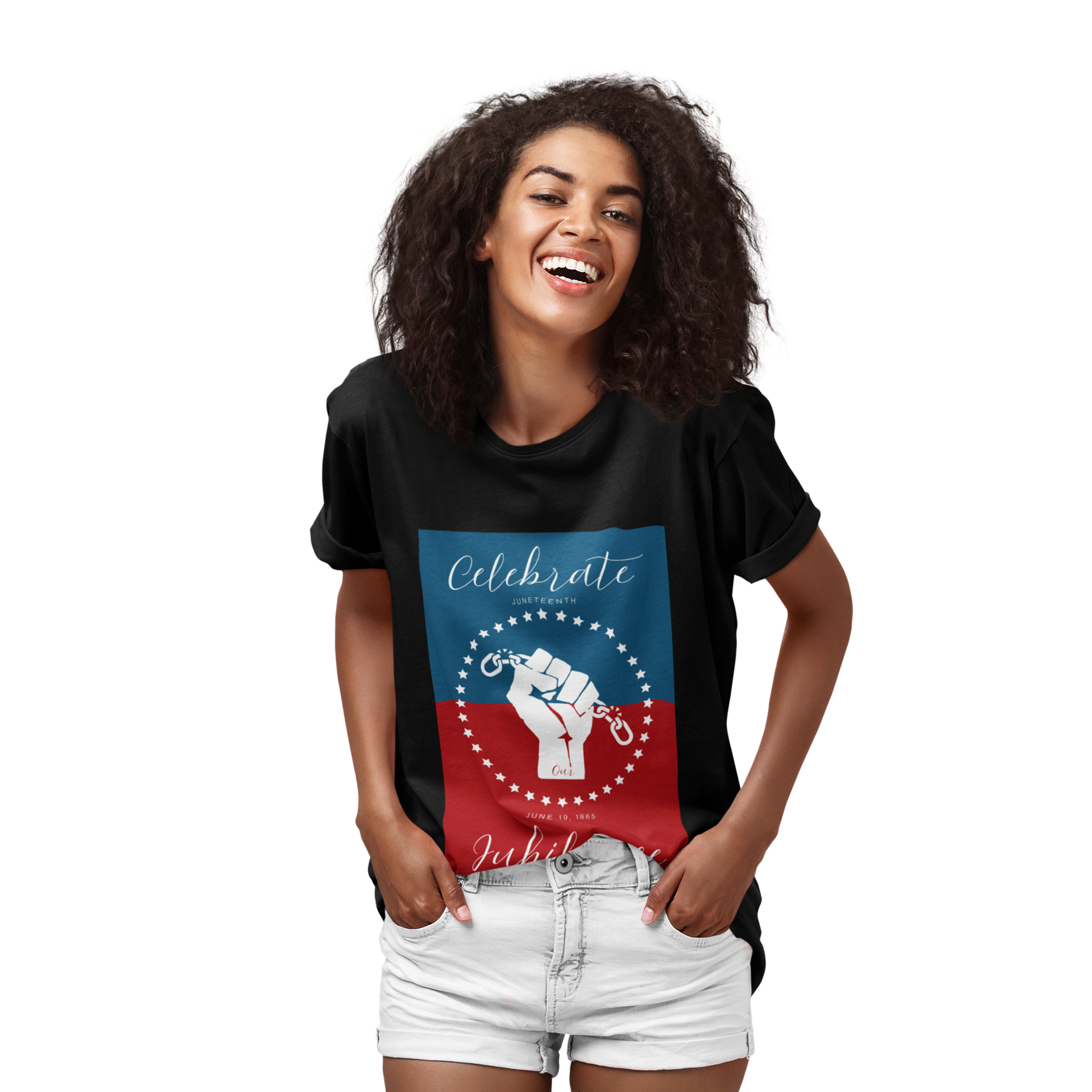 Celebrate Our Jubilance Juneteenth Tee, Fourth of July Alternative Shirt, Independence Day Apparel for Black Solidarity, Black American Culture, Black Pride Unisex T-Shirt