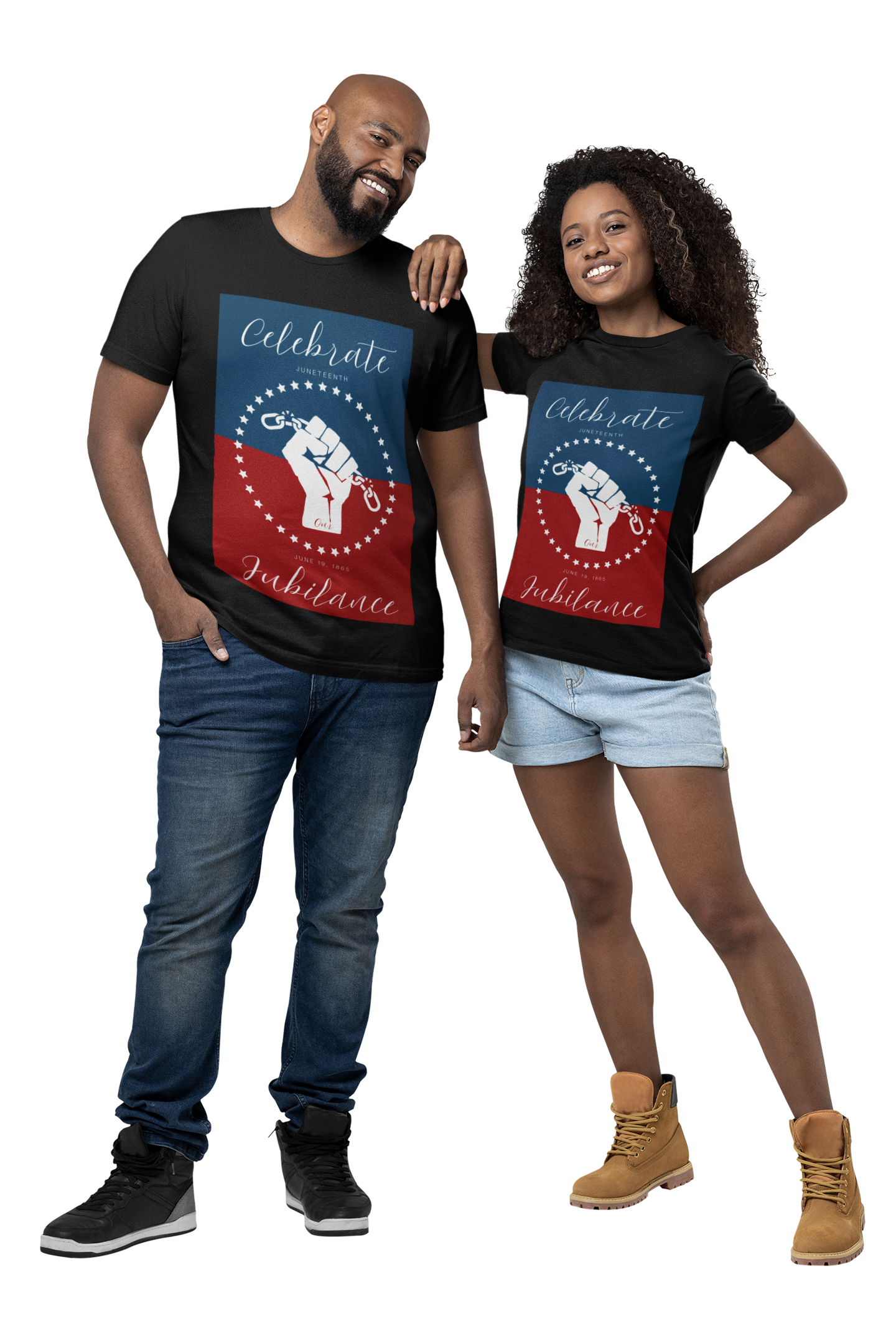 Celebrate Our Jubilance Juneteenth Tee, Fourth of July Alternative Shirt, Independence Day Apparel for Black Solidarity, Black American Culture, Black Pride Unisex T-Shirt