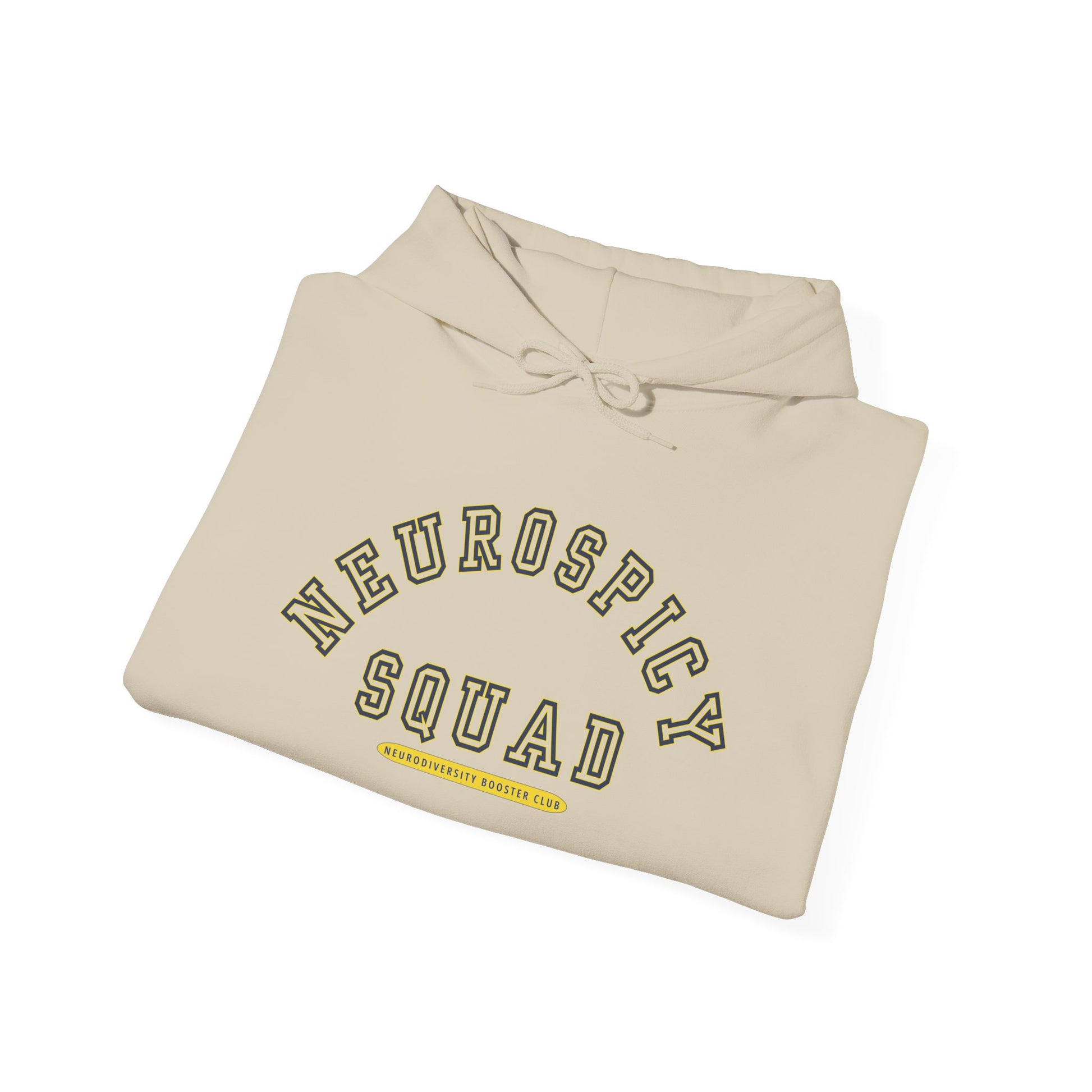 NEUROSPICY SQUAD Hoodie (Yellow Accent) — Embrace Neurodiversity Collection