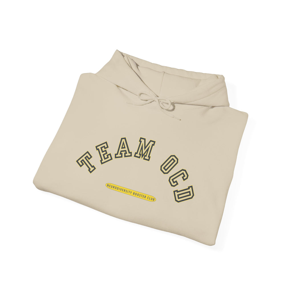 TEAM OCD Hoodie (Yellow Accent) — Embrace Neurodiversity Collection