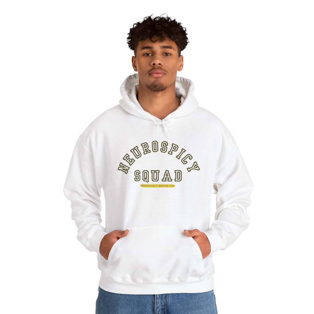 NEUROSPICY SQUAD Hoodie (Yellow Accent) — Embrace Neurodiversity Collection