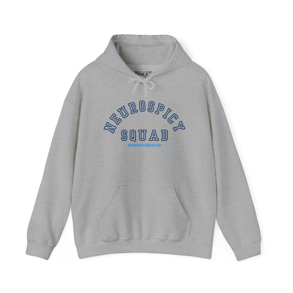 NEUROSPICY SQUAD Hoodie (Blue Accent) — Embrace Neurodiversity Collection