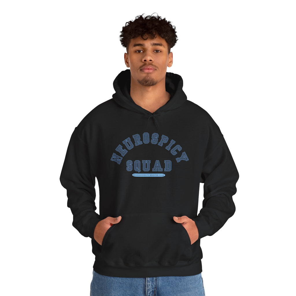 NEUROSPICY SQUAD Hoodie (Blue Accent) — Embrace Neurodiversity Collection