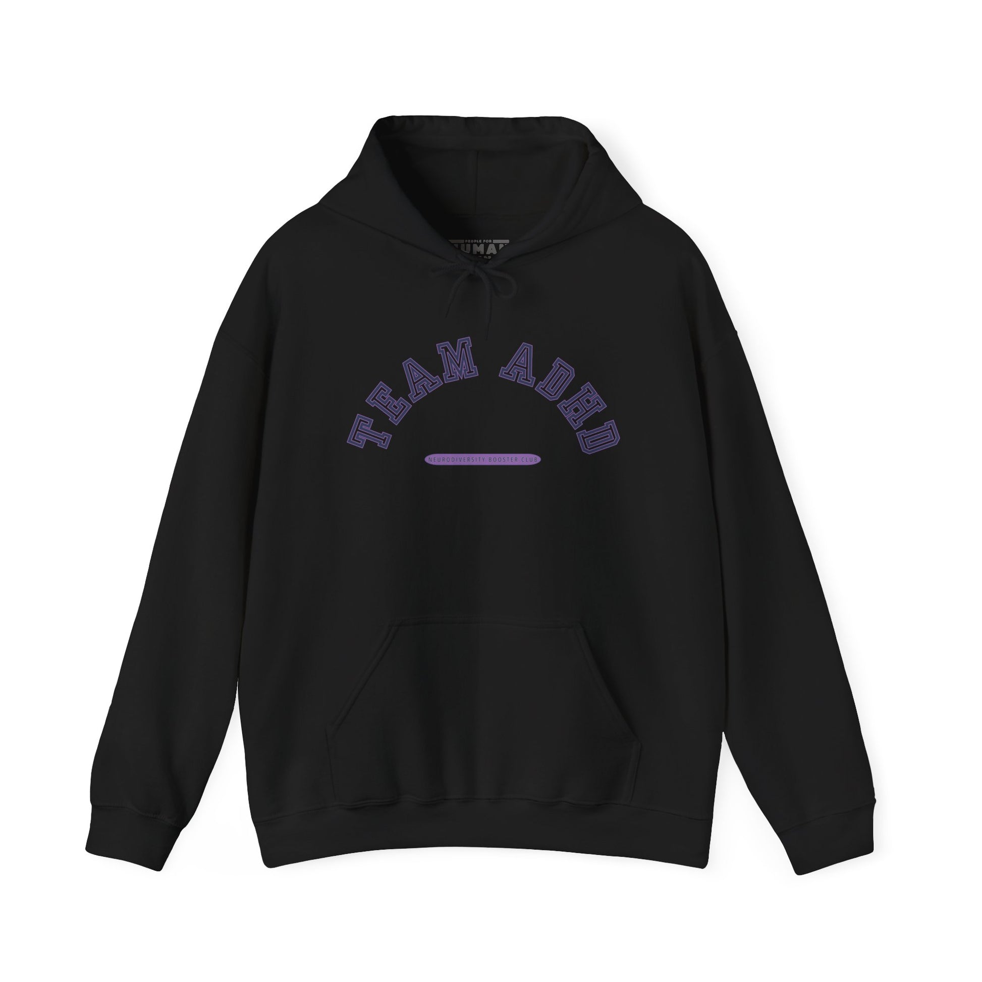 TEAM ADHD Hoodie (Purple Accent) — Embrace Neurodiversity Collection