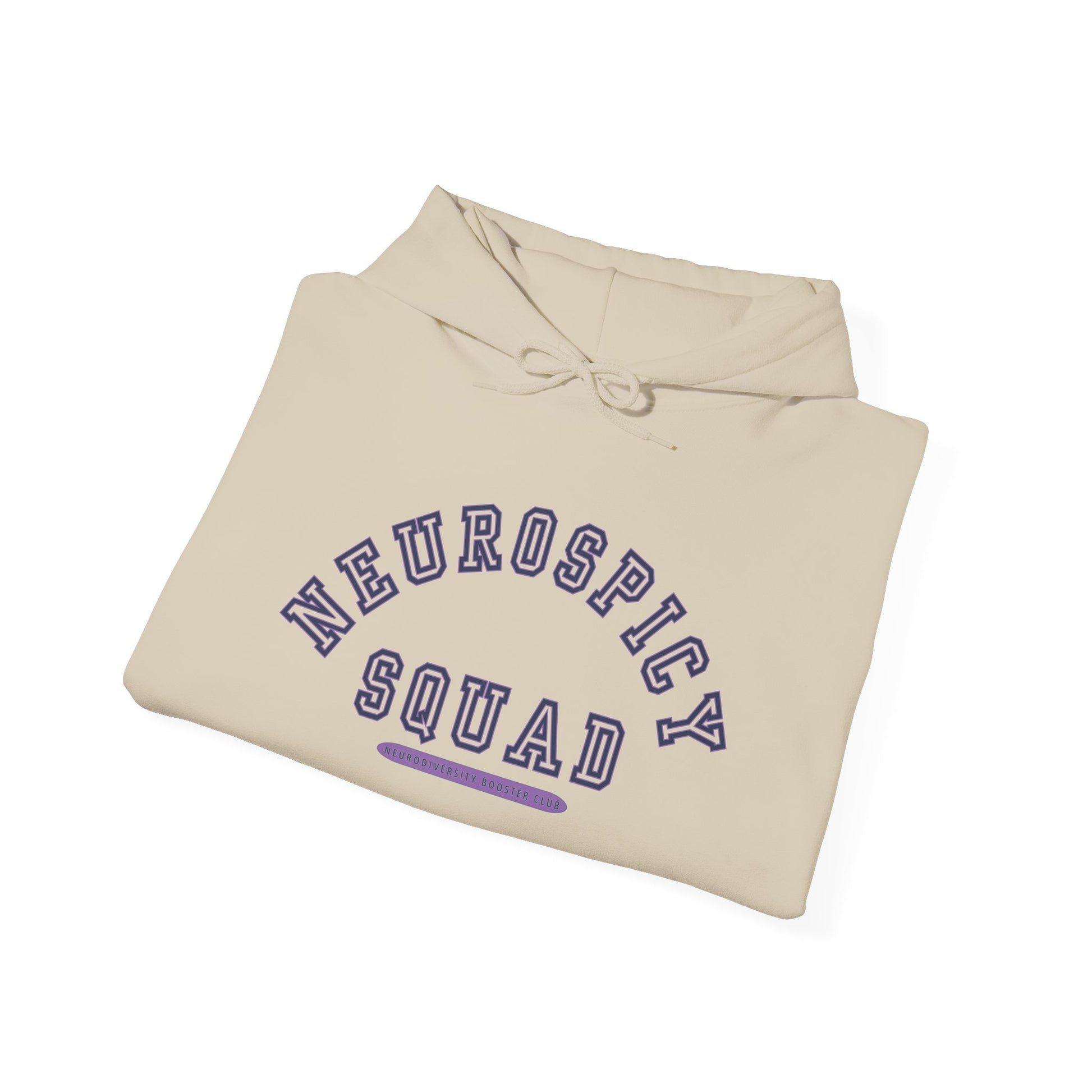 NEUROSPICY SQUAD Hoodie (Purple Accent) — Embrace Neurodiversity Collection