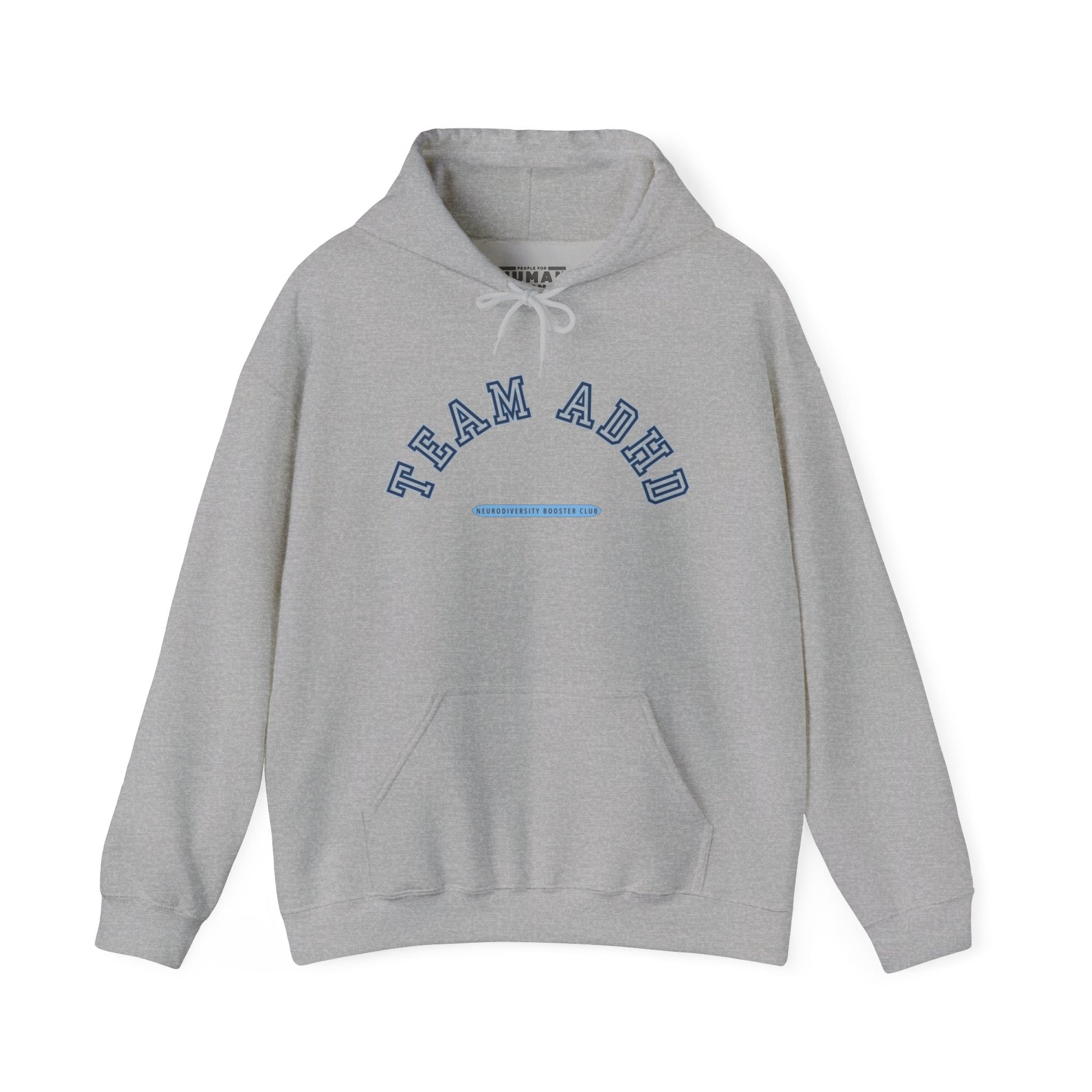 TEAM ADHD Hoodie (Blue Accent) — Embrace Neurodiversity Collection