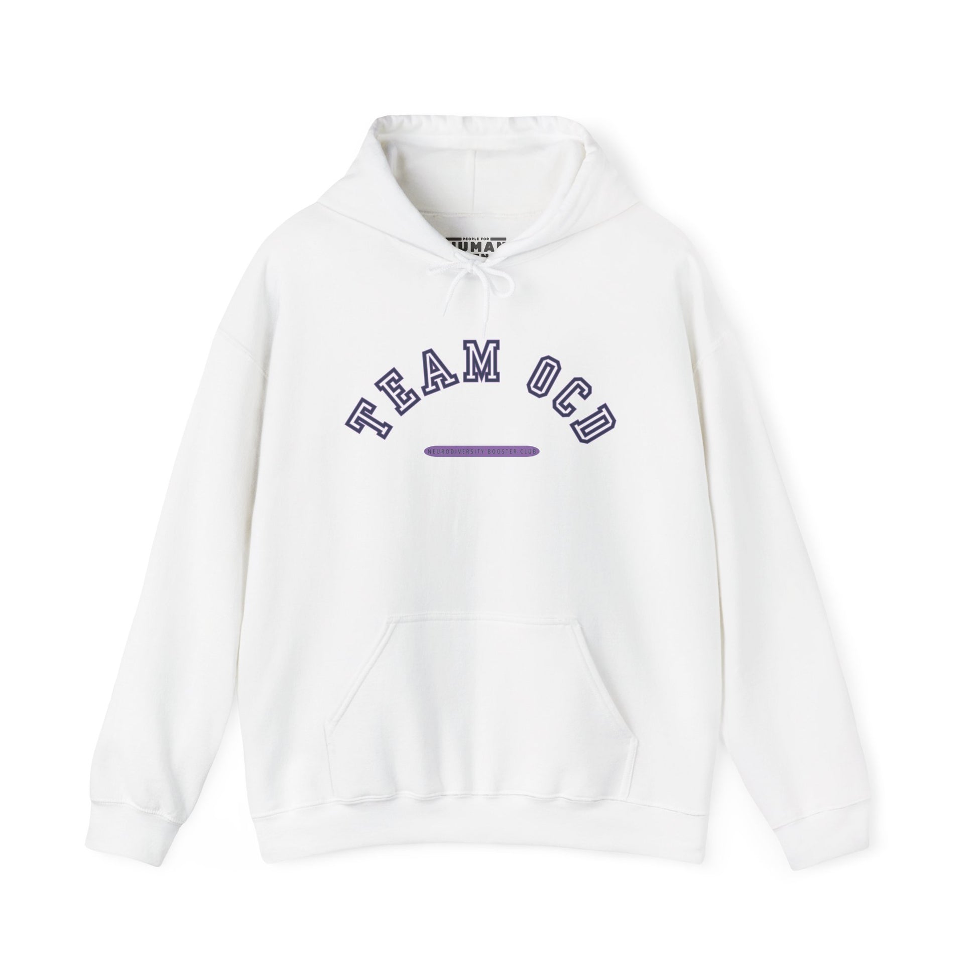 TEAM OCD Hoodie (Purple Accent) — Embrace Neurodiversity Collection