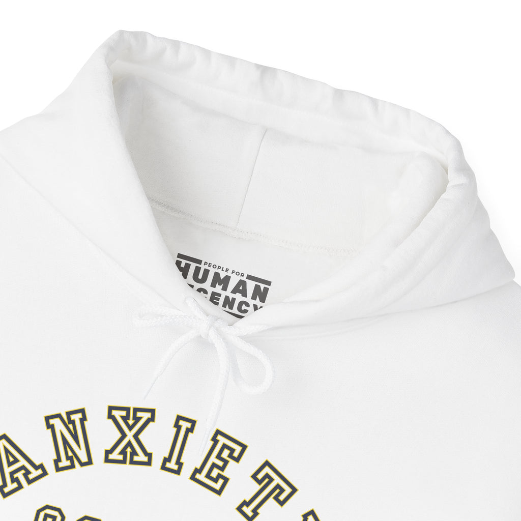 ANXIETY SQUAD Hoodie (Yellow Accent) — Embrace Neurodiversity Collection