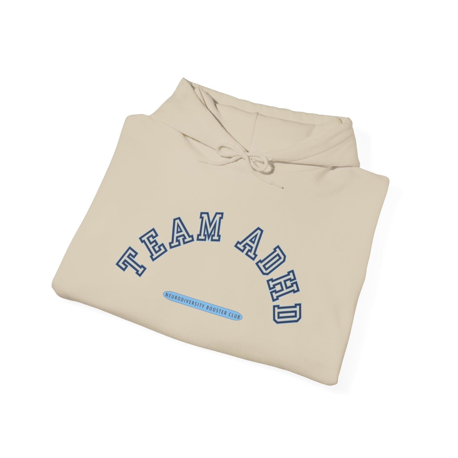 TEAM ADHD Hoodie (Blue Accent) — Embrace Neurodiversity Collection
