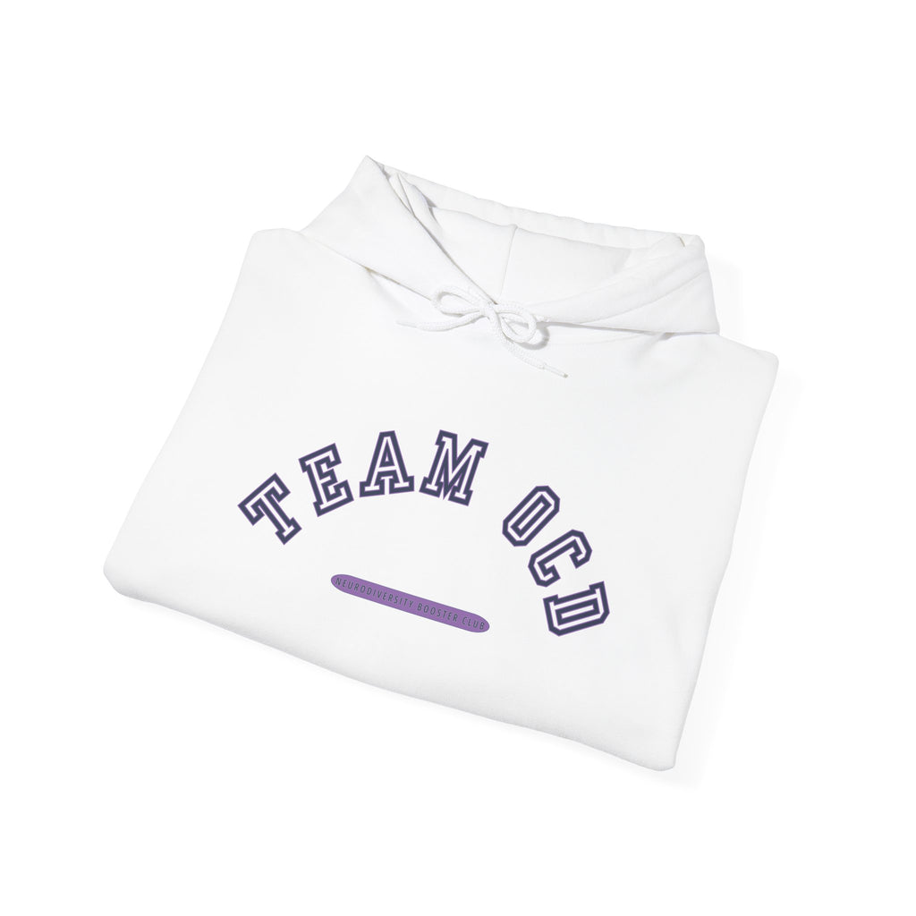 TEAM OCD Hoodie (Purple Accent) — Embrace Neurodiversity Collection