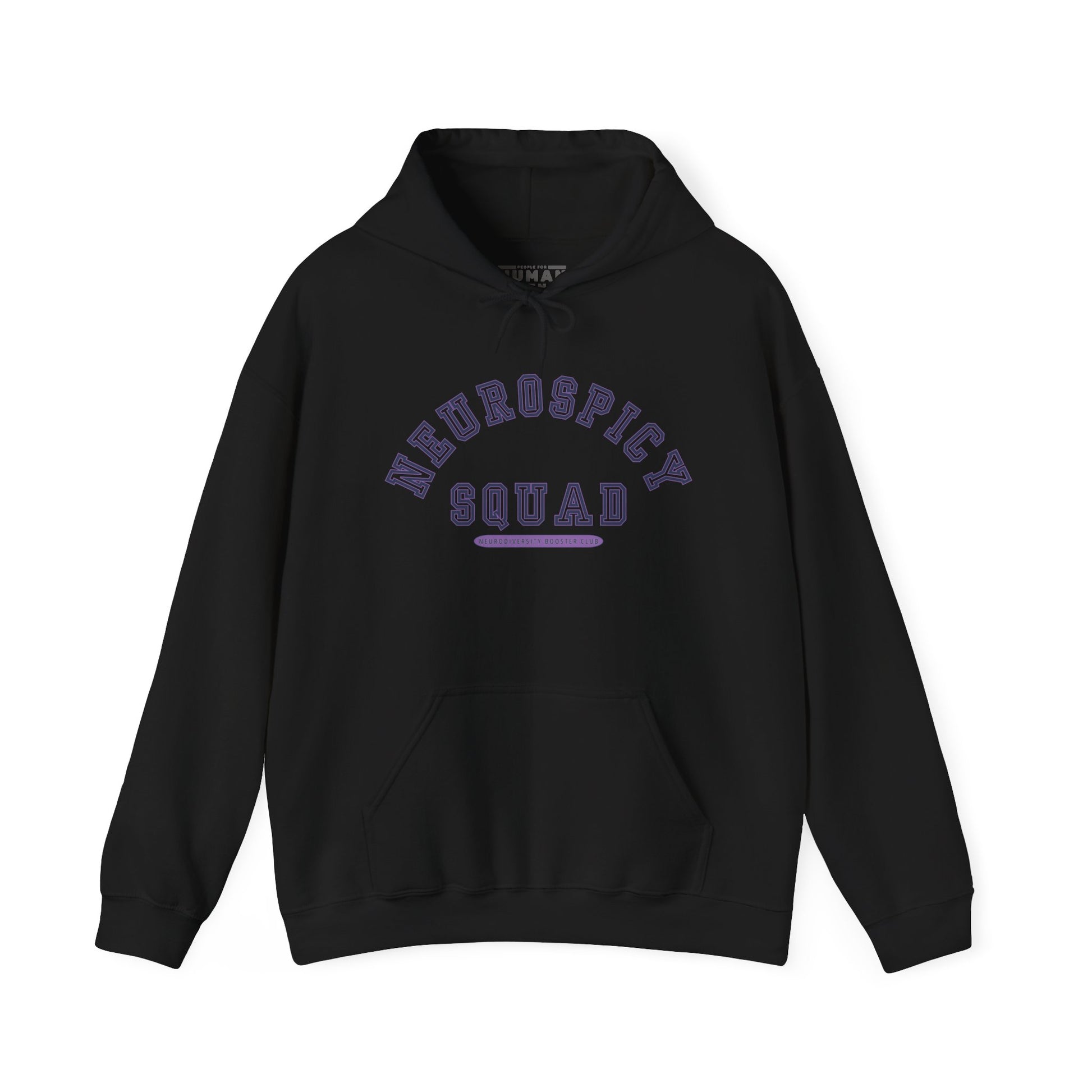 NEUROSPICY SQUAD Hoodie (Purple Accent) — Embrace Neurodiversity Collection
