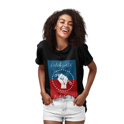 Celebrate Our Jubilance Juneteenth Tee, Fourth of July Alternative Shirt, Independence Day Apparel for Black Solidarity, Black American Culture, Black Pride Unisex T-Shirt