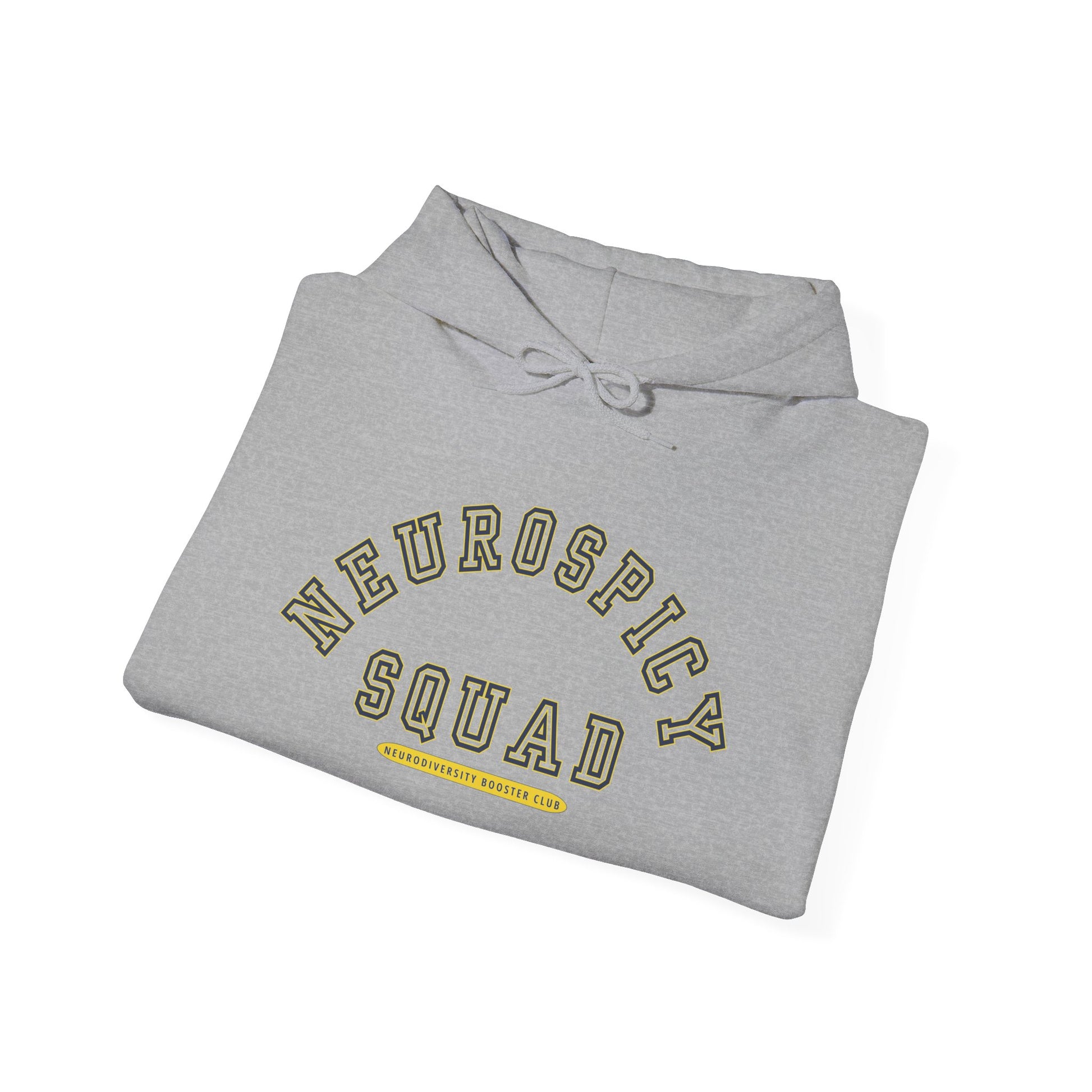 NEUROSPICY SQUAD Hoodie (Yellow Accent) — Embrace Neurodiversity Collection