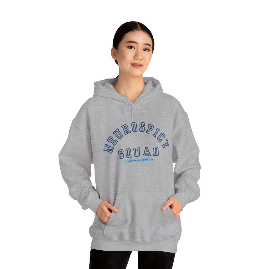 NEUROSPICY SQUAD Hoodie (Blue Accent) — Embrace Neurodiversity Collection