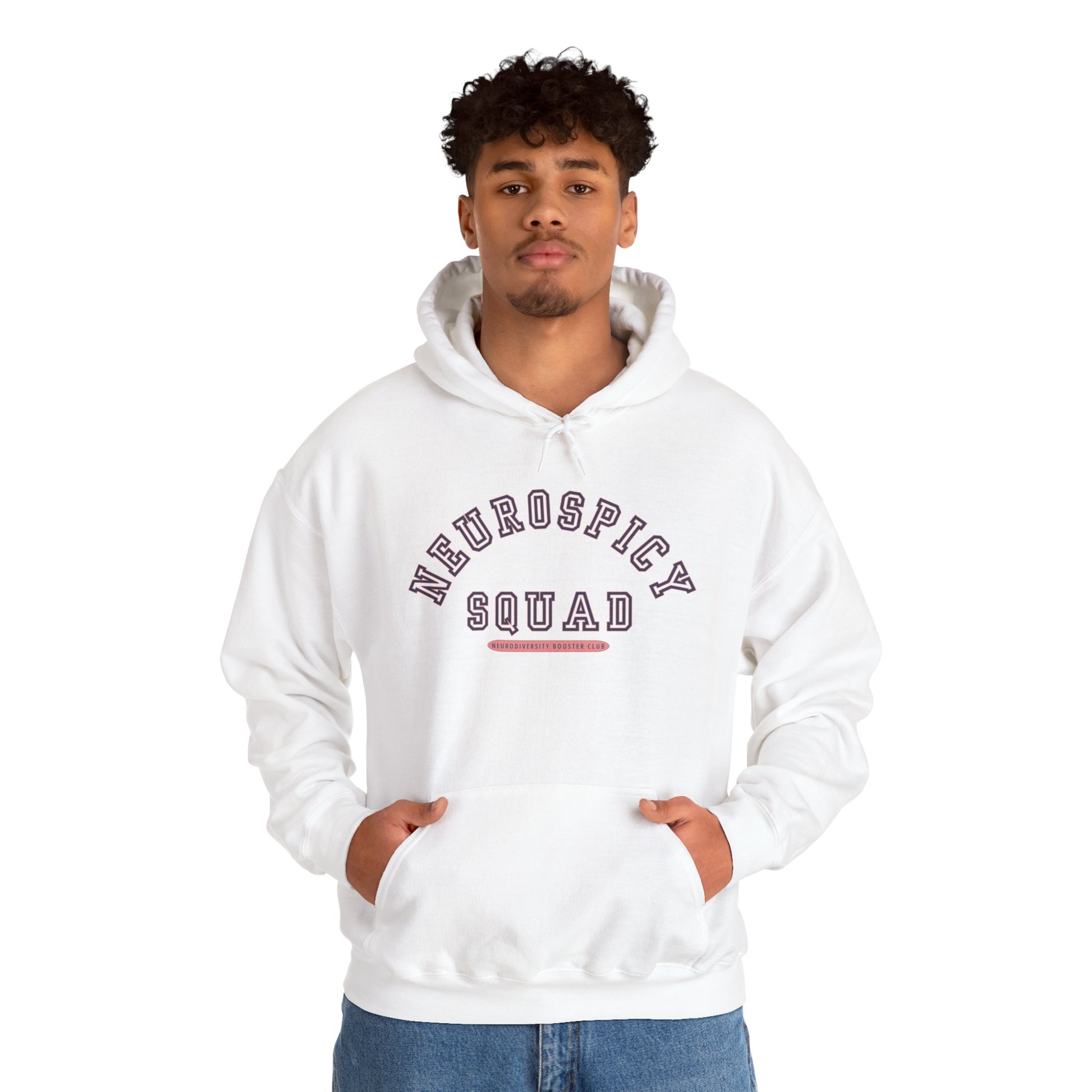 NEUROSPICY SQUAD Hoodie (Pink Accent) — Embrace Neurodiversity Collection