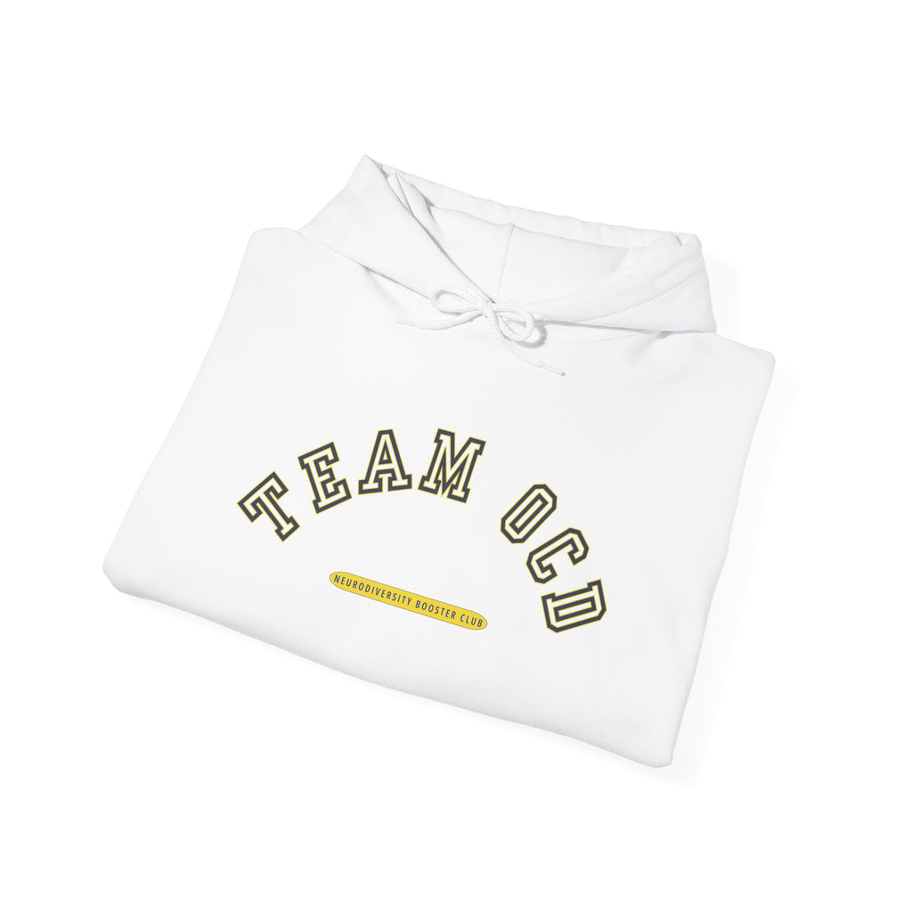 TEAM OCD Hoodie (Yellow Accent) — Embrace Neurodiversity Collection