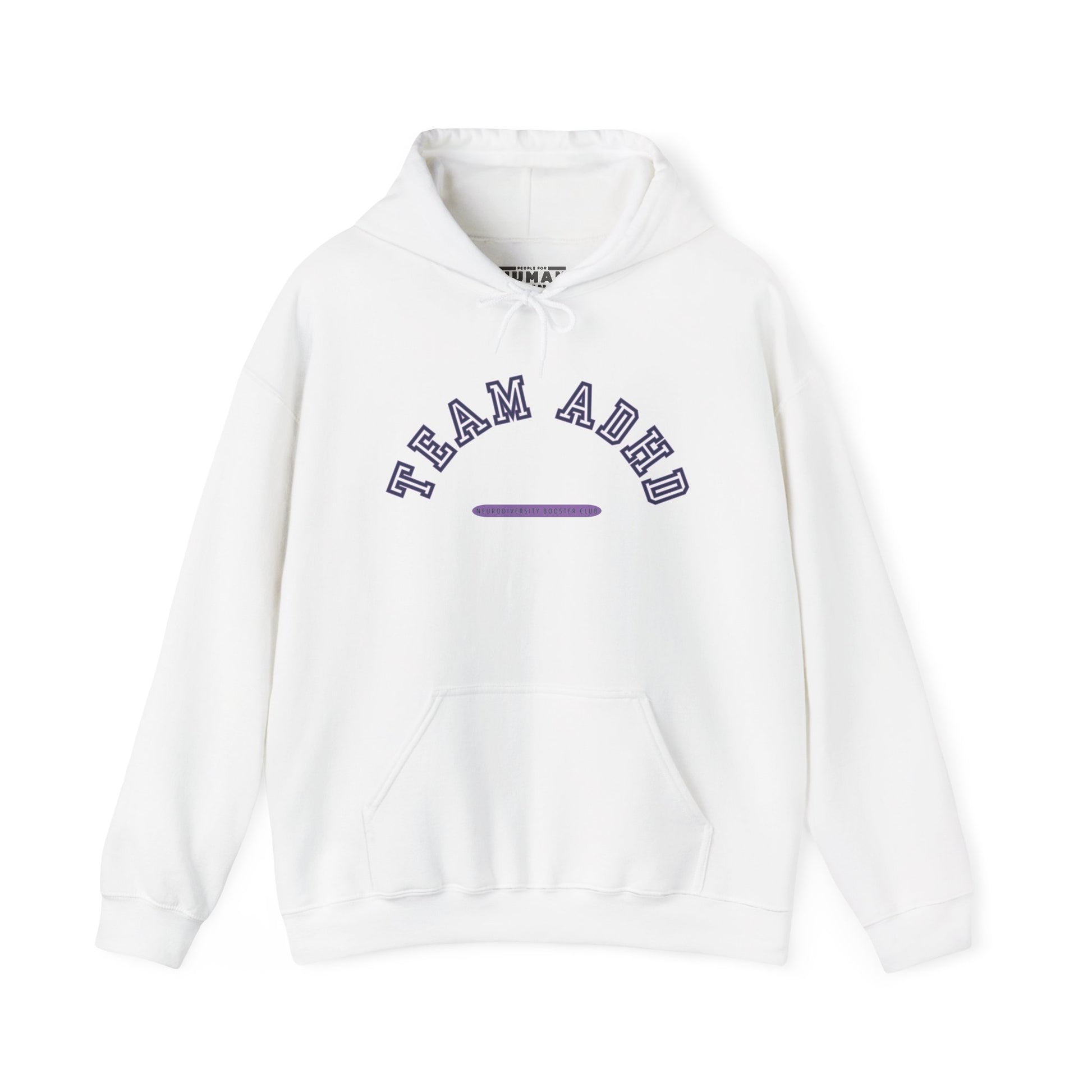 TEAM ADHD Hoodie (Purple Accent) — Embrace Neurodiversity Collection