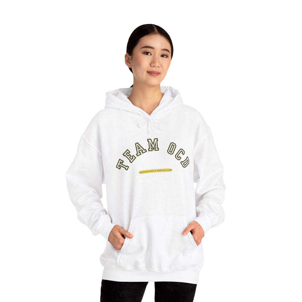 TEAM OCD Hoodie (Yellow Accent) — Embrace Neurodiversity Collection