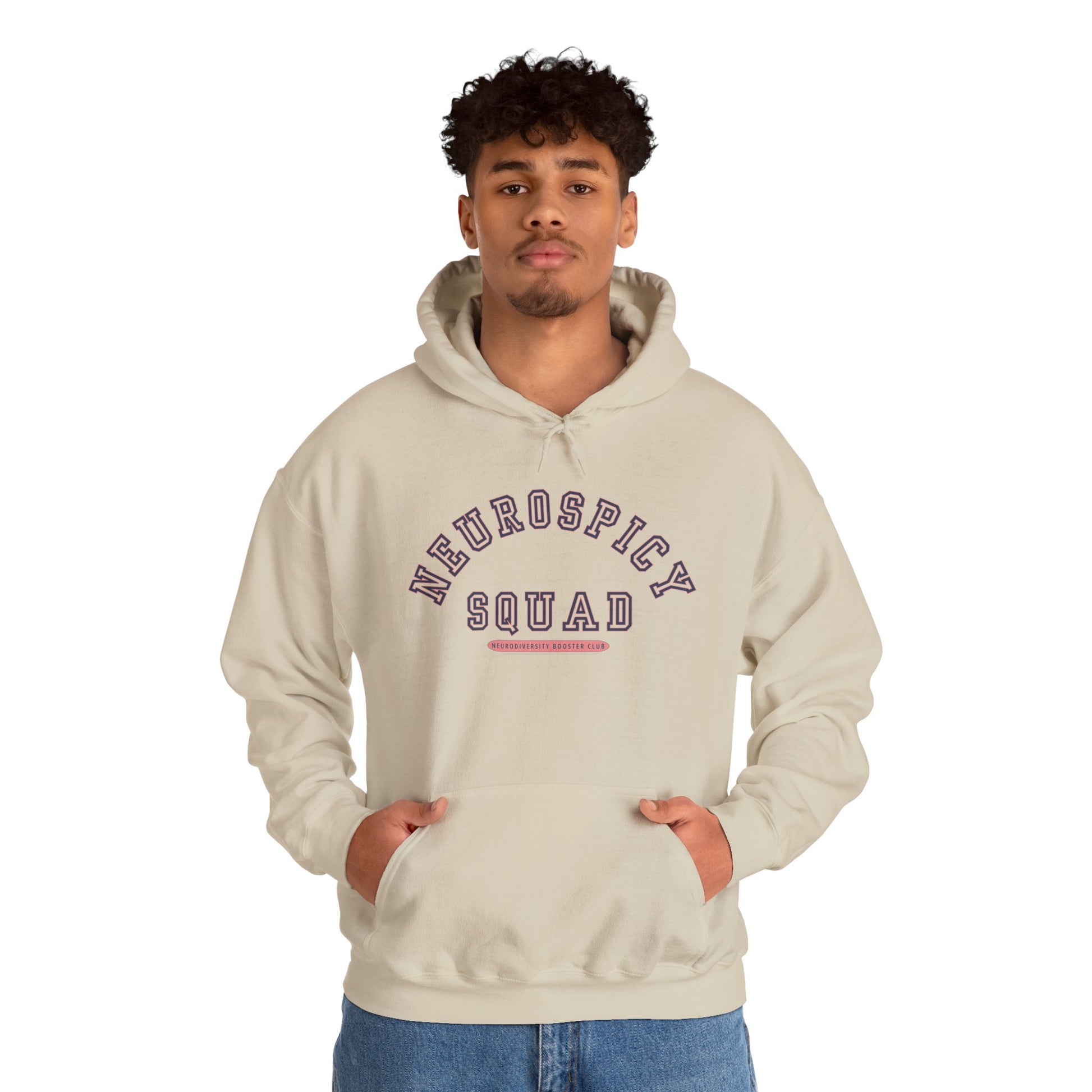 NEUROSPICY SQUAD Hoodie (Pink Accent) — Embrace Neurodiversity Collection