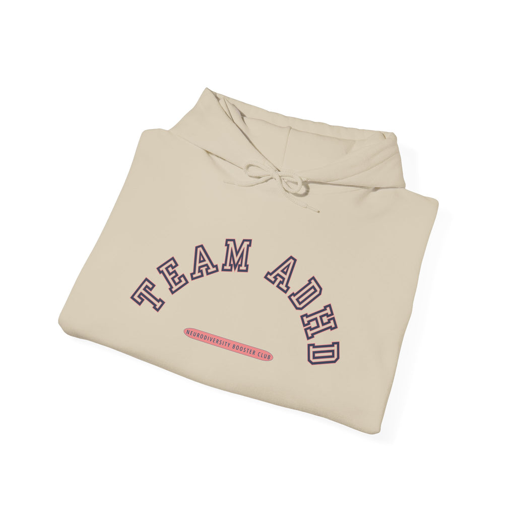 TEAM ADHD Hoodie (Pink Accent) — Embrace Neurodiversity Collection