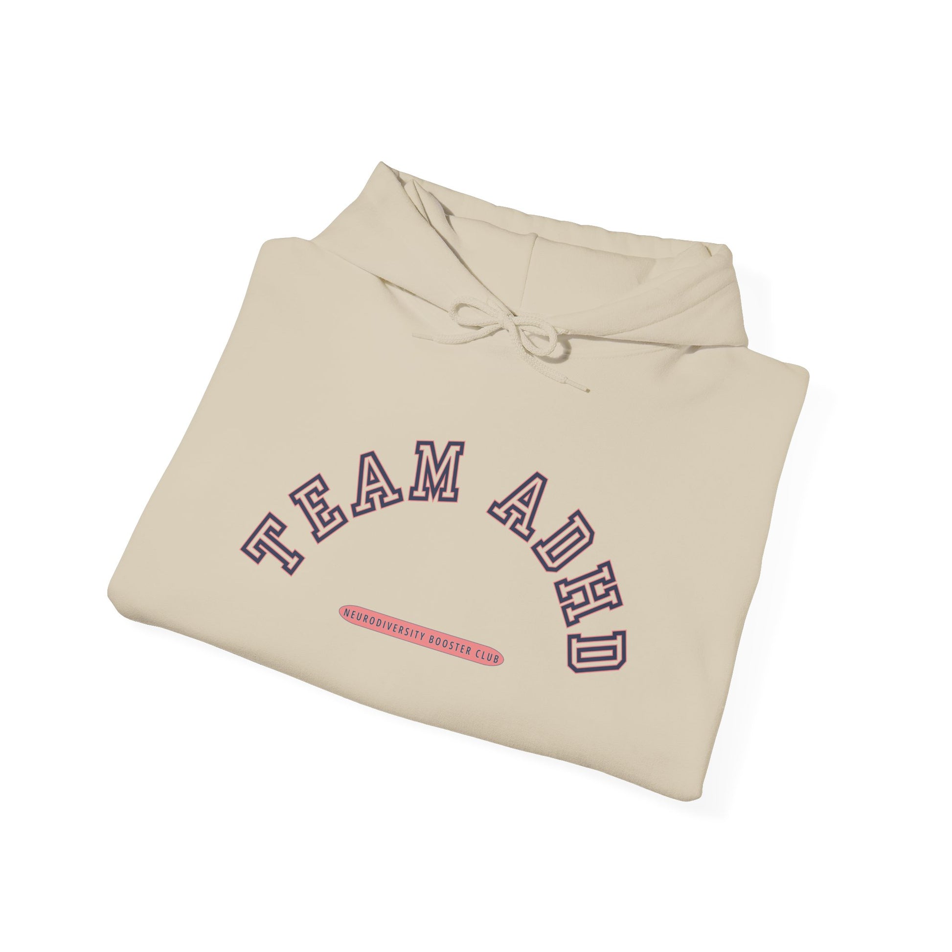 TEAM ADHD Hoodie (Pink Accent) — Embrace Neurodiversity Collection