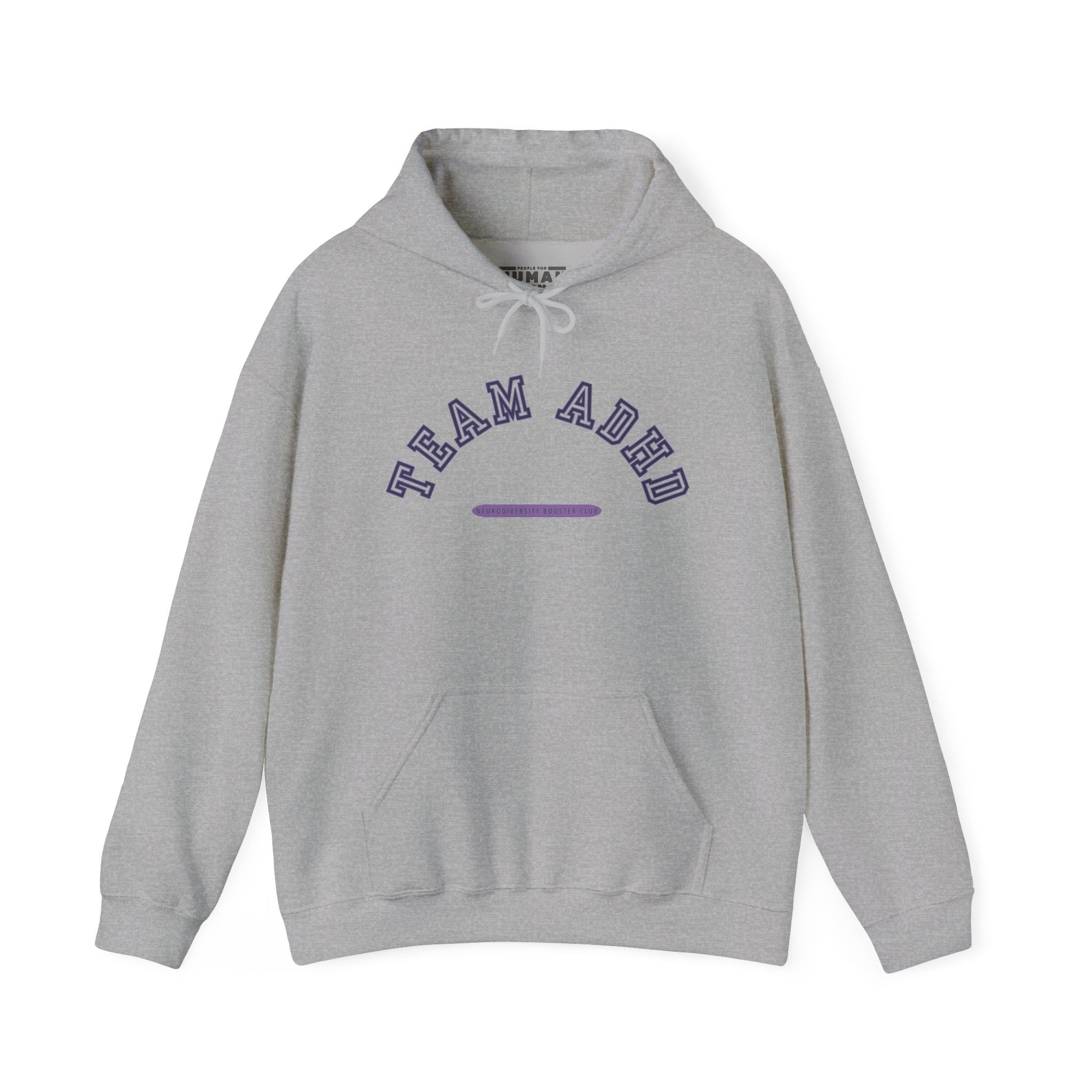 TEAM ADHD Hoodie (Purple Accent) — Embrace Neurodiversity Collection