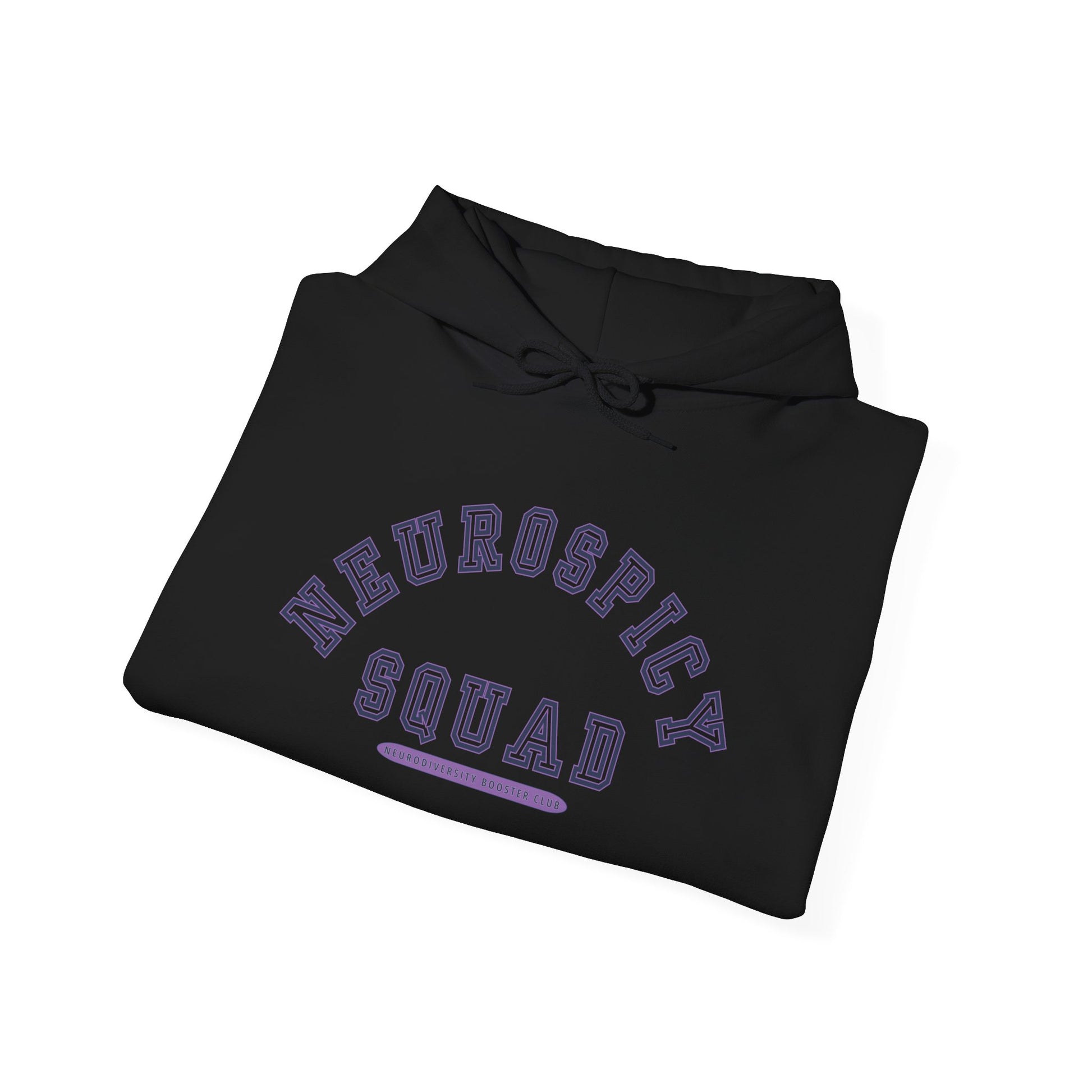 NEUROSPICY SQUAD Hoodie (Purple Accent) — Embrace Neurodiversity Collection