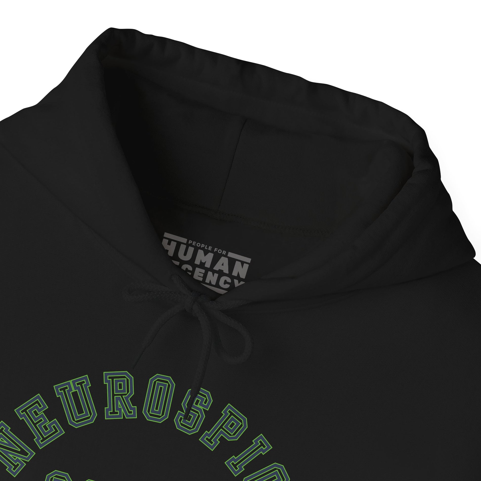 NEUROSPICY SQUAD Hoodie (Green Accent) — Embrace Neurodiversity Collection