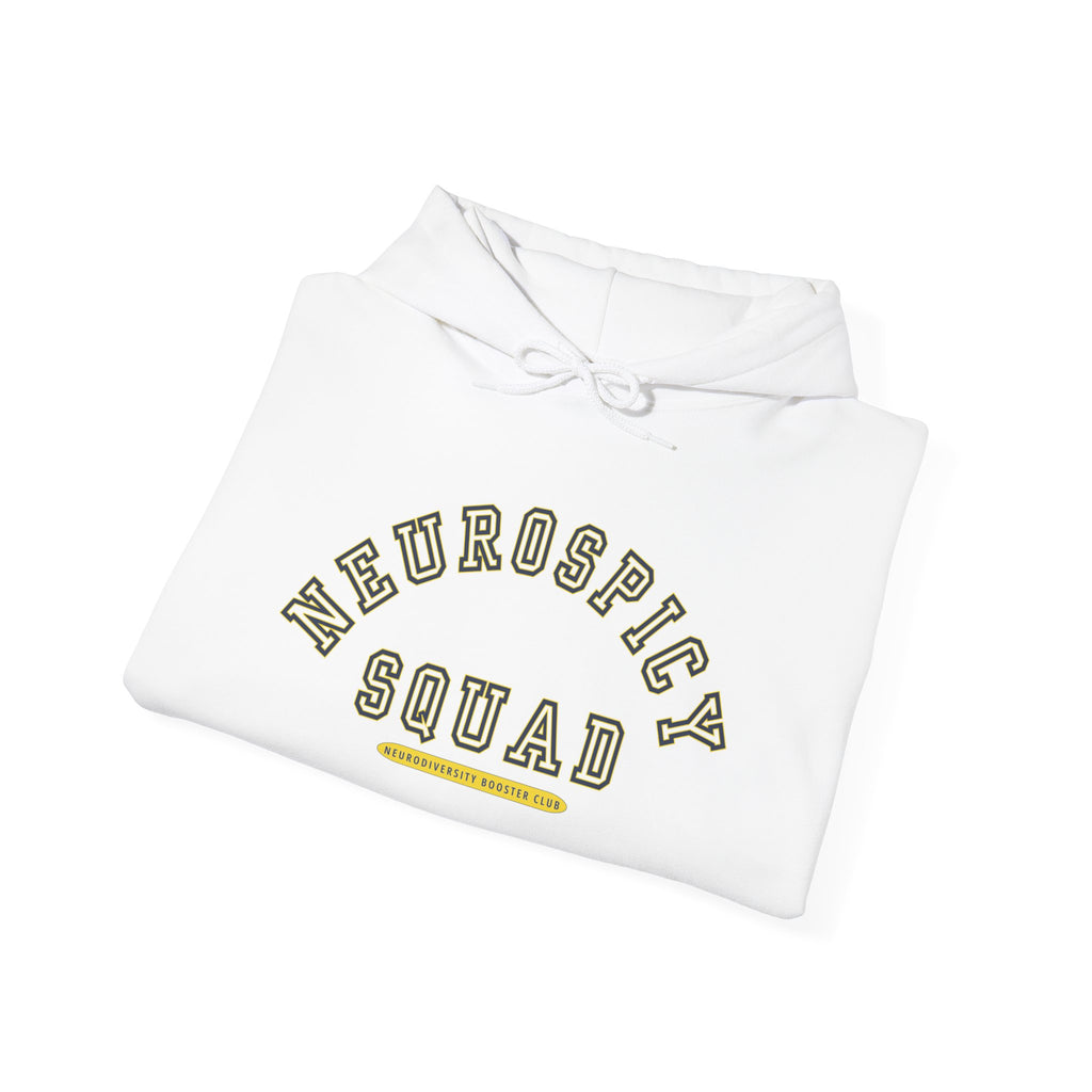 NEUROSPICY SQUAD Hoodie (Yellow Accent) — Embrace Neurodiversity Collection
