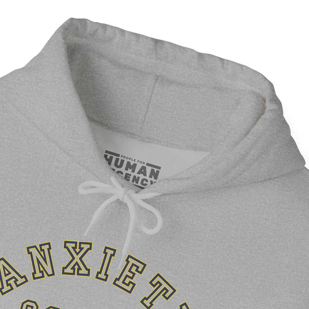 ANXIETY SQUAD Hoodie (Yellow Accent) — Embrace Neurodiversity Collection
