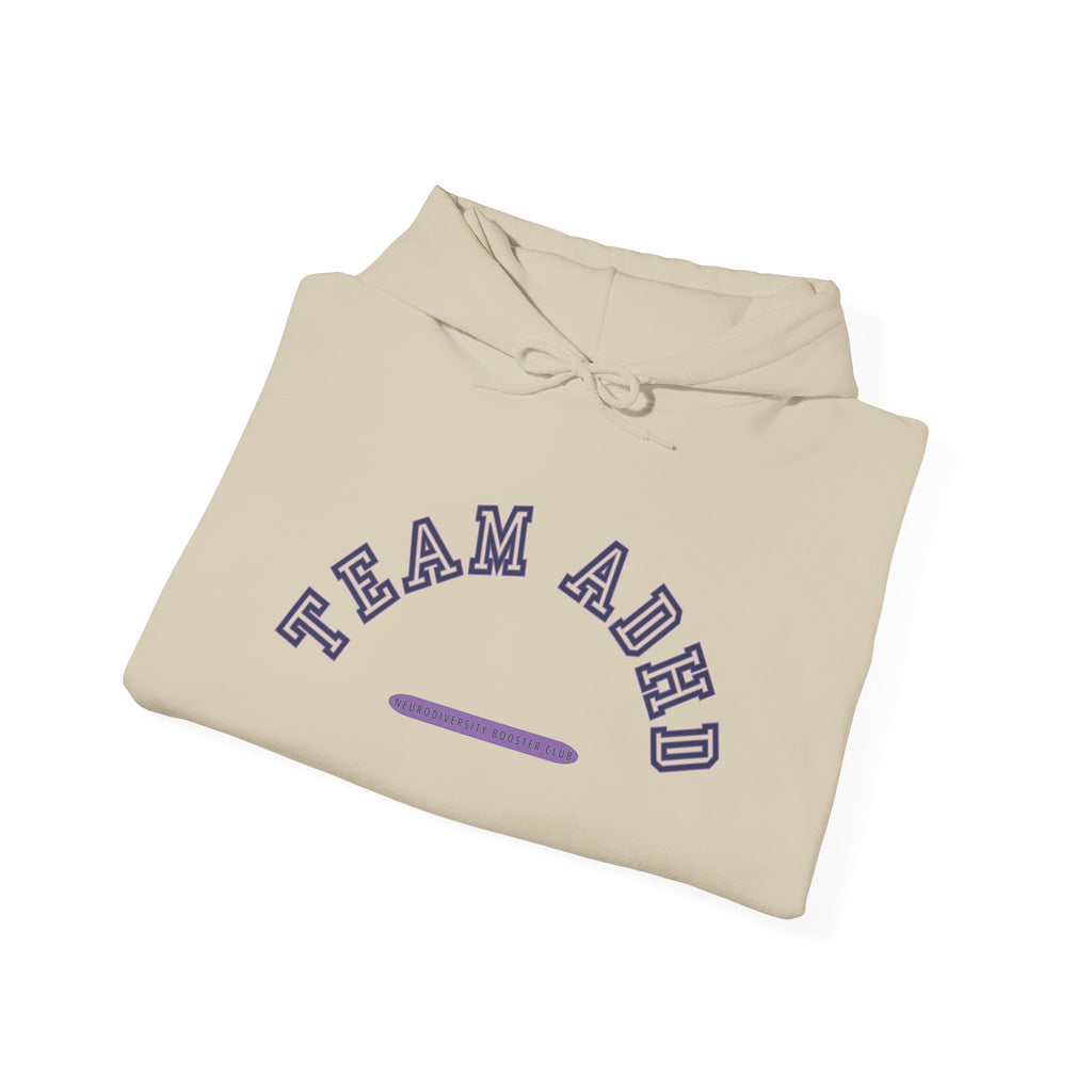 TEAM ADHD Hoodie (Purple Accent) — Embrace Neurodiversity Collection