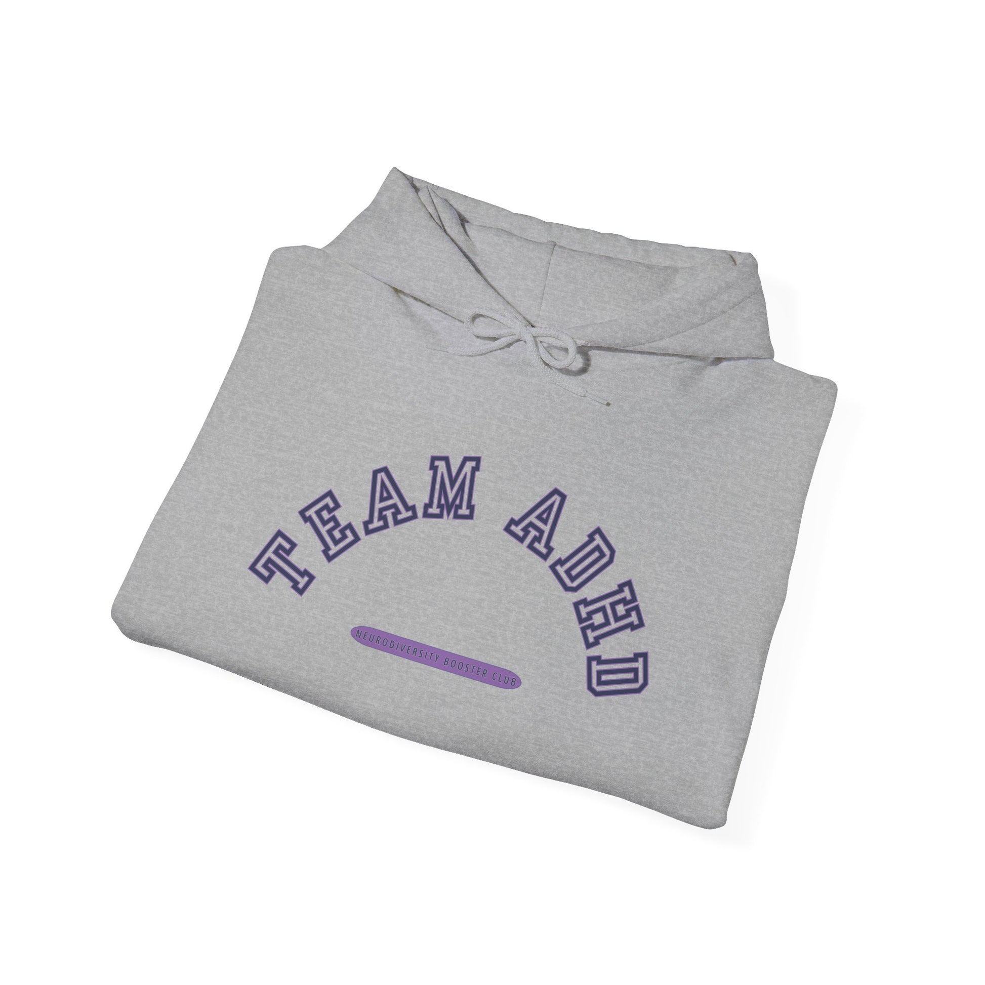 TEAM ADHD Hoodie (Purple Accent) — Embrace Neurodiversity Collection
