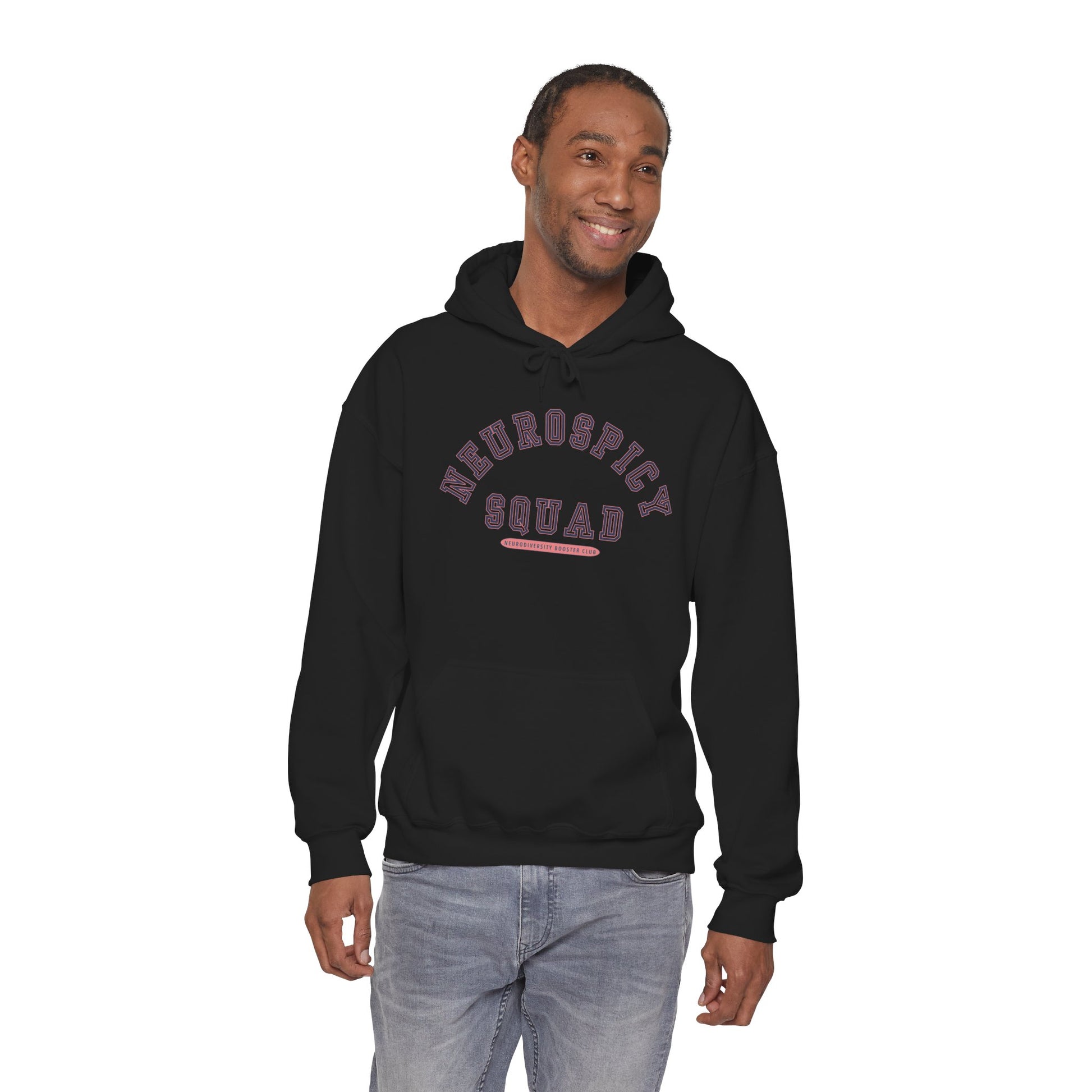 NEUROSPICY SQUAD Hoodie (Pink Accent) — Embrace Neurodiversity Collection