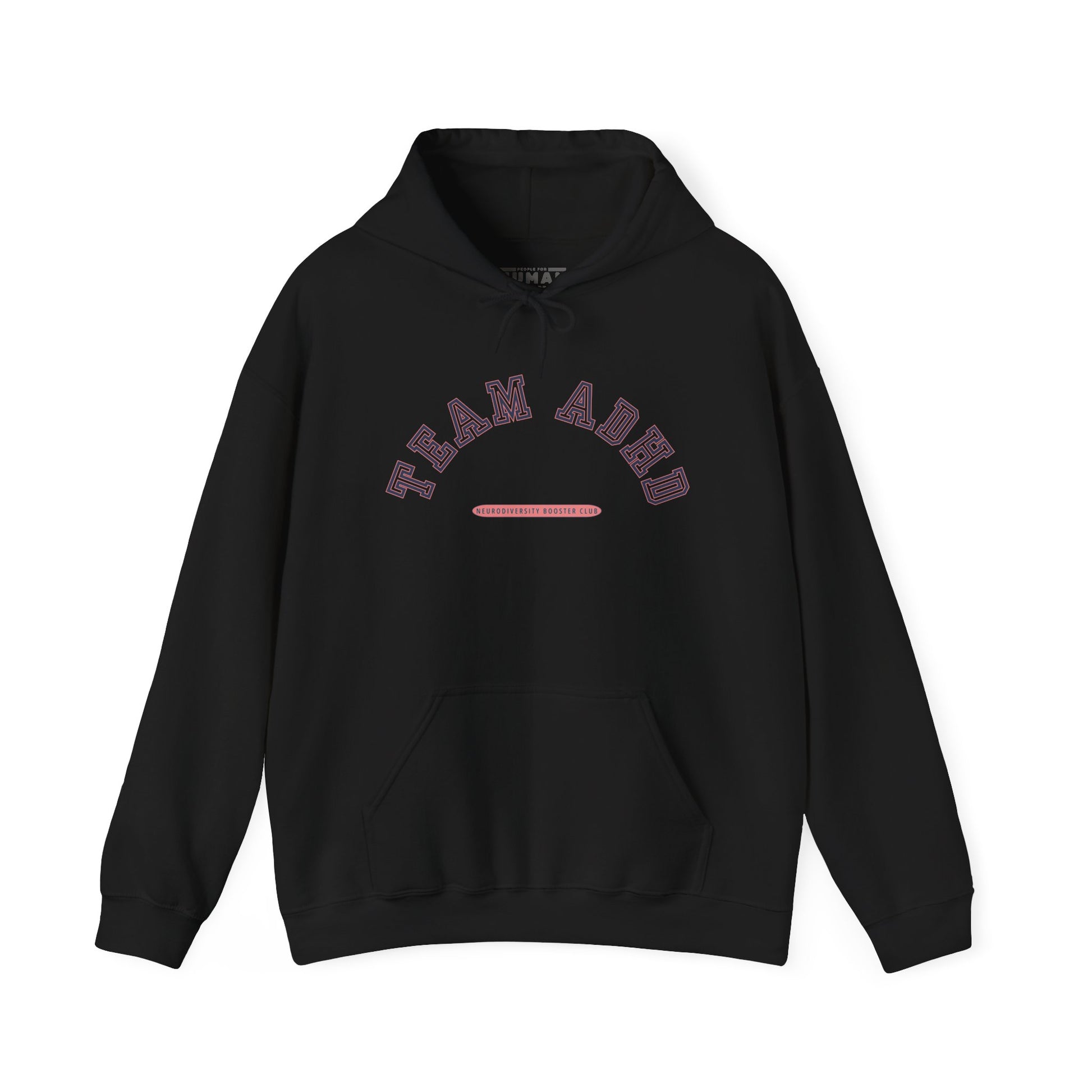 TEAM ADHD Hoodie (Pink Accent) — Embrace Neurodiversity Collection