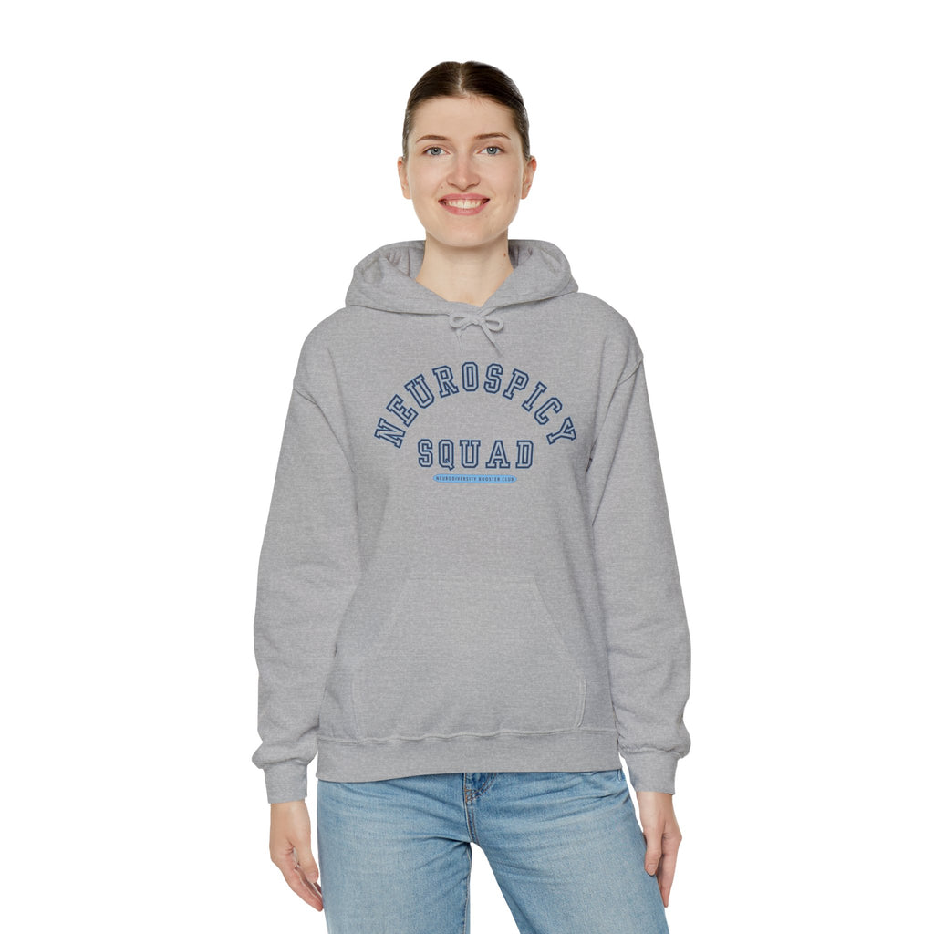 NEUROSPICY SQUAD Hoodie (Blue Accent) — Embrace Neurodiversity Collection
