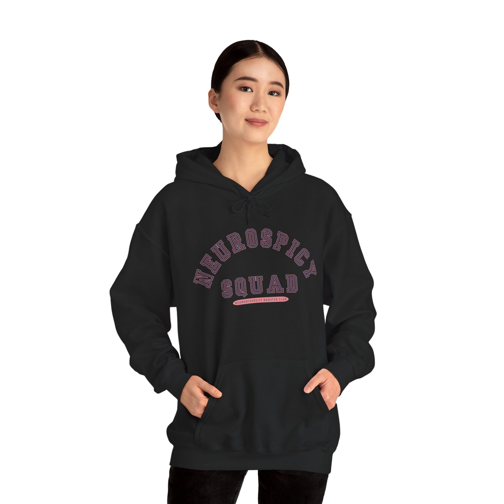 NEUROSPICY SQUAD Hoodie (Pink Accent) — Embrace Neurodiversity Collection
