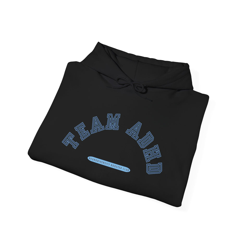 TEAM ADHD Hoodie (Blue Accent) — Embrace Neurodiversity Collection