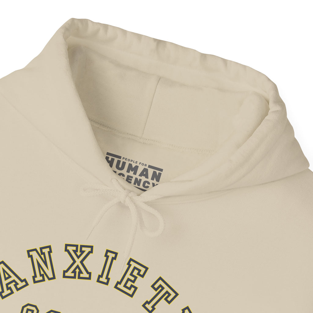 ANXIETY SQUAD Hoodie (Yellow Accent) — Embrace Neurodiversity Collection